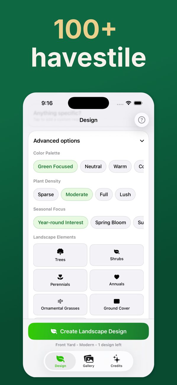 AI Landscaping på iPhone – billede 4