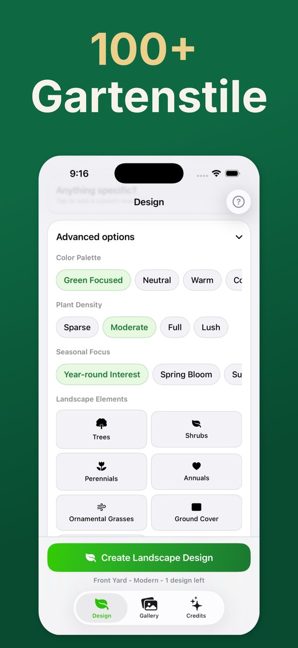 AI Landscaping auf dem iPhone – Bild 4
