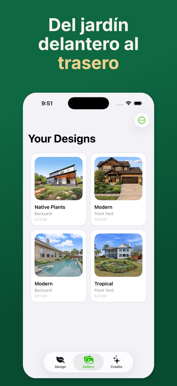 AI Landscaping en iPhone: pantalla 6