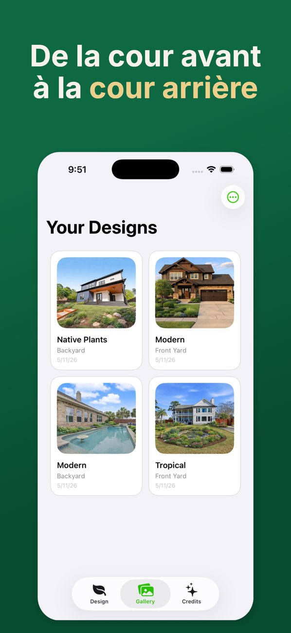 AI Landscaping sur iPhone – écran 6