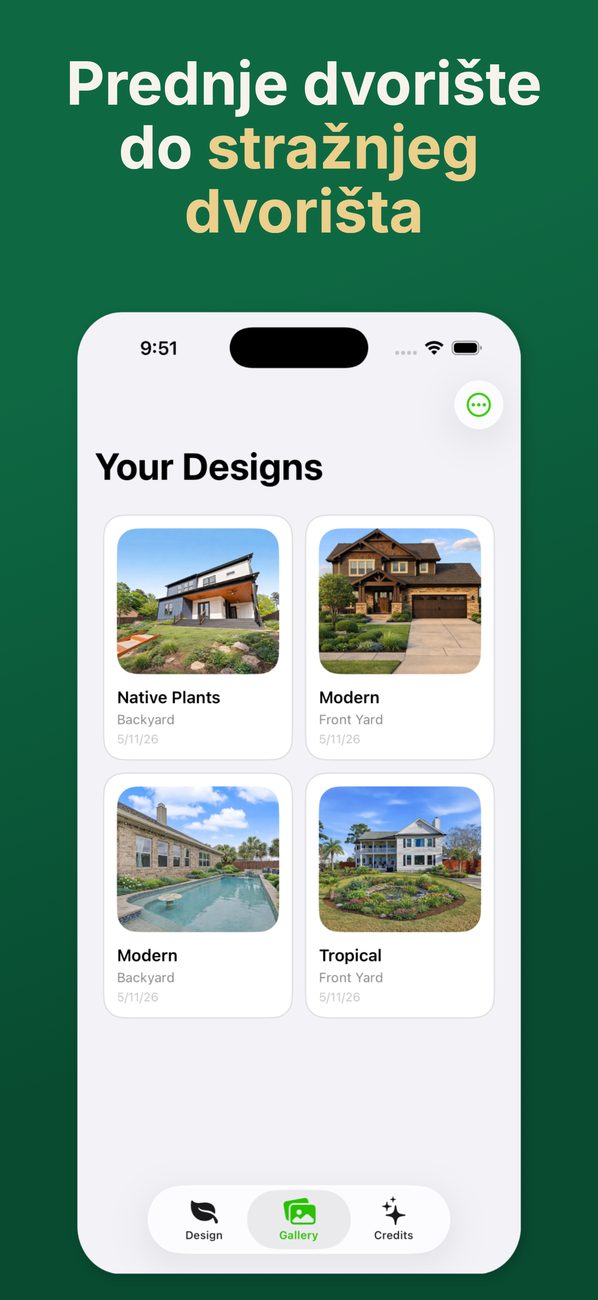 AI Landscaping na iPhoneu – zaslon 6
