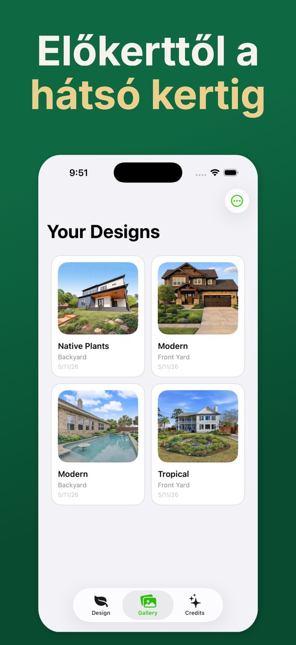 AI Landscaping iPhone-on – 6. képernyő