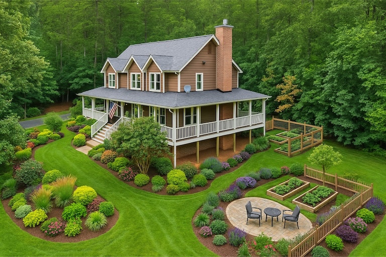 Meilleure IA pour l'aménagement paysager