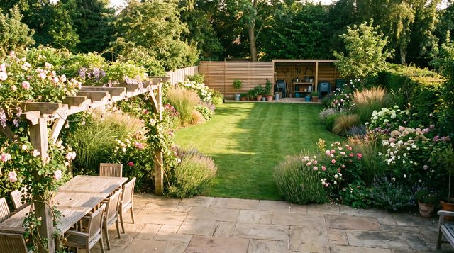 Back garden
