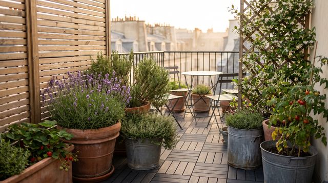 Balcony garden
