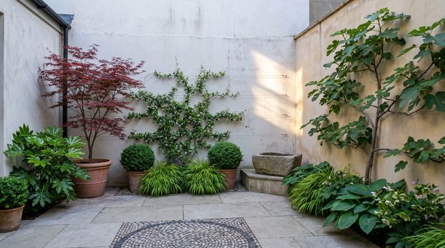 Courtyard garden