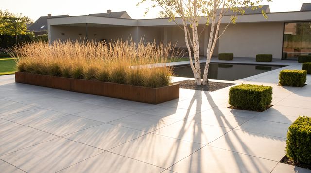Modern garden