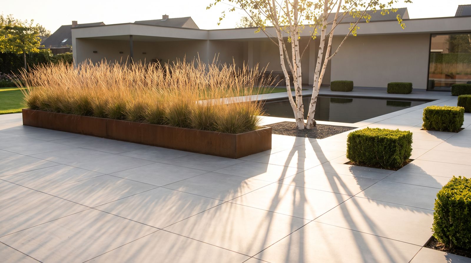 Modern garden