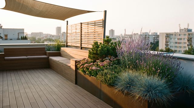 Roof terrace
