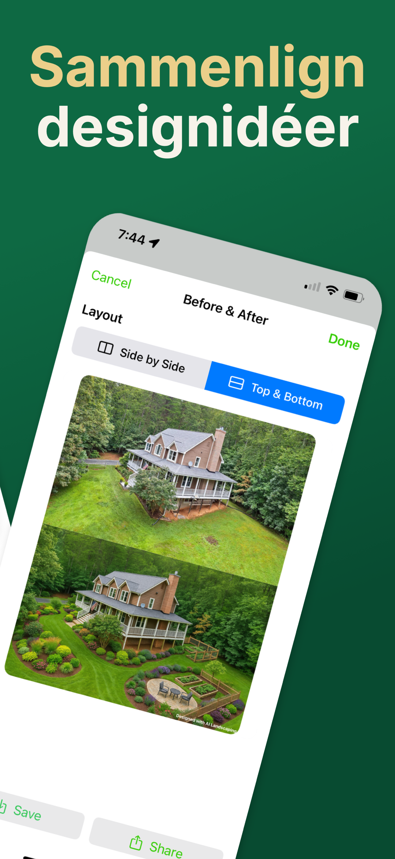 AI Landscaping endelig konseptforhåndsvisning