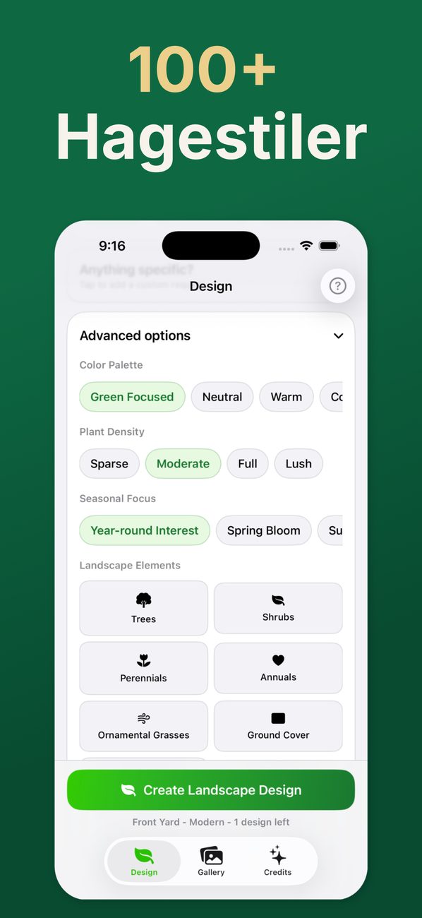 AI Landscaping på iPhone – bilde 4