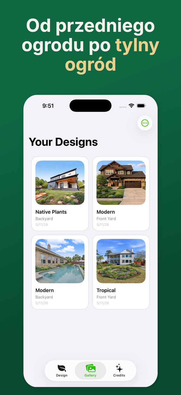 AI Landscaping na iPhonie – ekran 6
