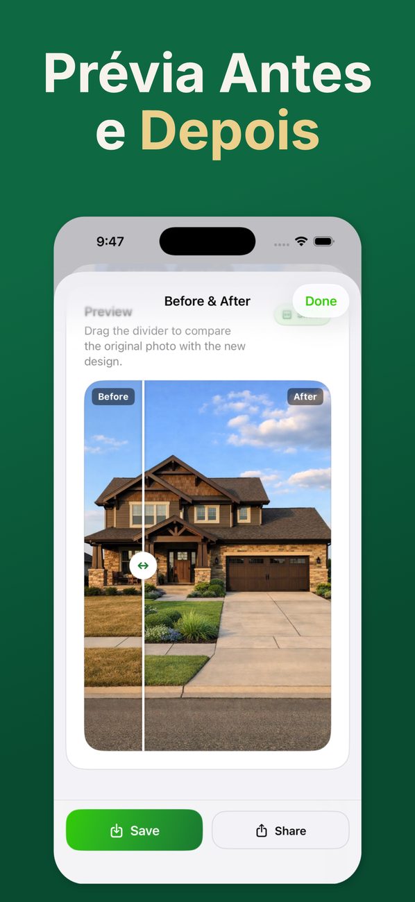 AI Landscaping no iPhone — tela 5