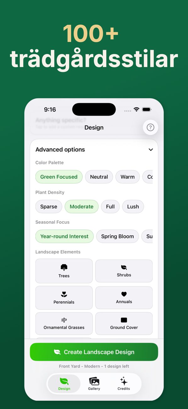 AI Landscaping på iPhone – bild 4
